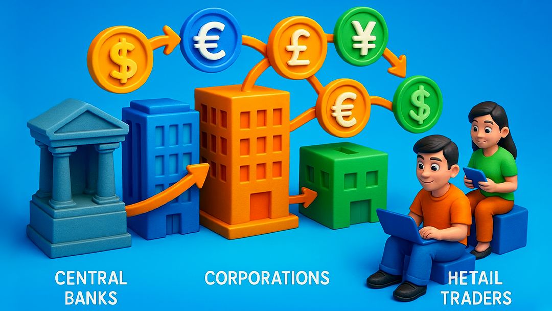 Who Are the Main Players in the Forex Market?