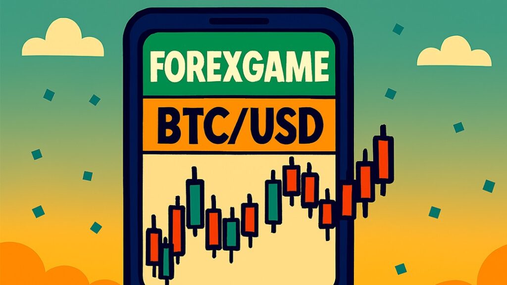 What is Bitcoin and why it was created - BTC/USD trading simulation in Forex Game App